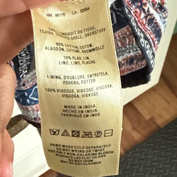 Maeve Sleeveless Dress Floral Print Boho Casual Summer XS - Picture 5 of 5